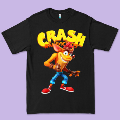 Crash Bandicoot Premium Tee Designed By Pixelwave
