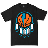 Black OKC Thunder Dreamcatcher 1 Premium Tee - PixelWave