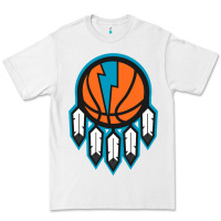 White OKC Thunder Dreamcatcher 1 Premium Tee - PixelWave