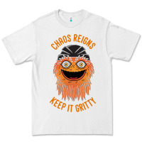 White chaos reigns keep it gritty Premium Tee - PixelWave