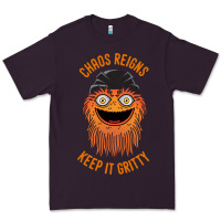 Plum chaos reigns keep it gritty Premium Tee - PixelWave