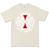 Bone independent company cross skateboard Premium Tee - PixelWave