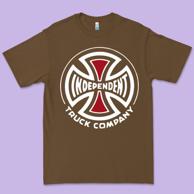 Independent Company Cross Skateboard Premium Tee Designed By Pixelwave