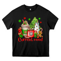 Black current mood christmas Heavy Core Tee - OliviaCreatesArt
