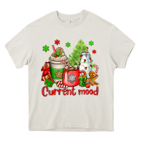 Cream current mood christmas Heavy Core Tee - OliviaCreatesArt