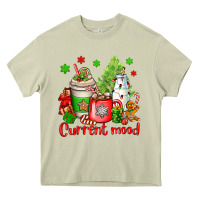 Mossy current mood christmas Heavy Core Tee - OliviaCreatesArt