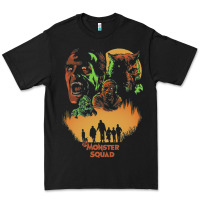Black The Monster Squad Premium Tee - PixelWave