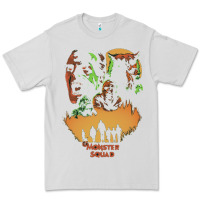 Dove Grey The Monster Squad Premium Tee - PixelWave