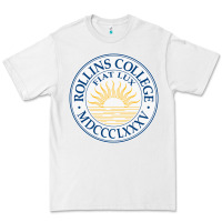 White rollins college Premium Tee - PixelWave