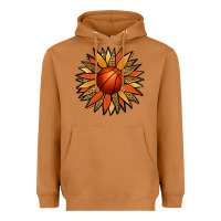 Meerkat Basketball Sunflower Heavyweight Hoodie - Jasminsmagicworld