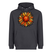Smoke Basketball Sunflower Heavyweight Hoodie - Jasminsmagicworld