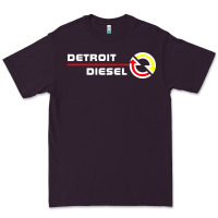 Plum Detroit Diesel Premium Tee - PixelWave