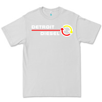 Dove Grey Detroit Diesel Premium Tee - PixelWave