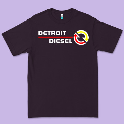 Detroit Diesel Premium Tee Designed By Pixelwave