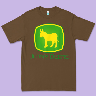 Juan Deere Farmer Gardener Landscaper Funny Premium Tee Designed By Pixelwave