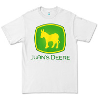 White Juan Deere Farmer Gardener Landscaper Funny Premium Tee - PixelWave