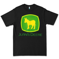 Black Juan Deere Farmer Gardener Landscaper Funny Premium Tee - PixelWave
