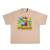 Burro Hello Summer Urban Heavy Tee - CowhideDigitalArt