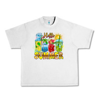 Lunar Rock Hello Summer Urban Heavy Tee - CowhideDigitalArt