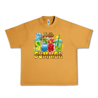 Peanut Butter Hello Summer Urban Heavy Tee - CowhideDigitalArt