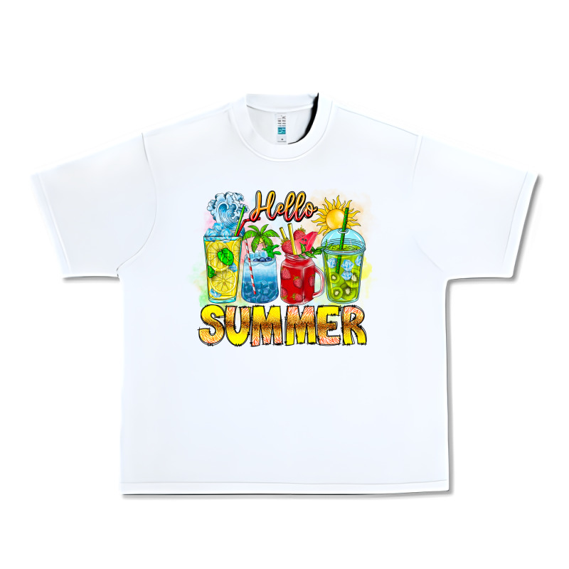 Hello Summer Urban Heavy Tee by CowhideDigitalArt | Teevron