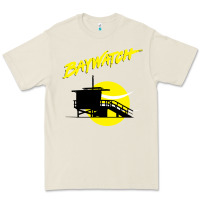Baywatch Lifeguard Tower Sunset   Baywatch Premium Tee | Teevron