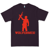 Plum red dawn wolverines Premium Tee - PixelWave