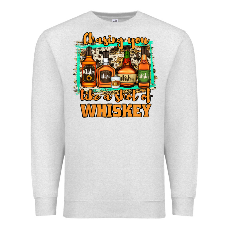 Chasing You Like A Shot Of Whiskey Premium Sweatshirt by Jasminsmagicworld | Teevron