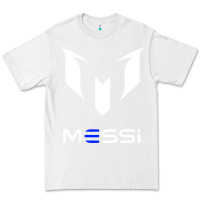 White messi Premium Tee - PixelWave