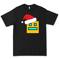 Black Geometry Dash Premium Tee - PixelWave