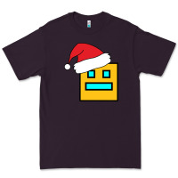 Plum Geometry Dash Premium Tee - PixelWave