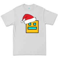 Dove Grey Geometry Dash Premium Tee - PixelWave