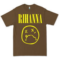 Cacao Grunge Rihanna Premium Tee - PixelWave