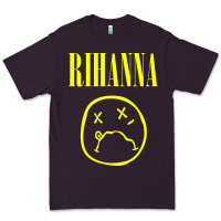 Plum Grunge Rihanna Premium Tee - PixelWave