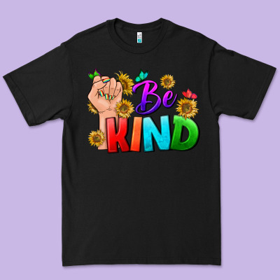 Be Kind Lgbtq+ Premium Tee Designed By Bundleandbundleshop