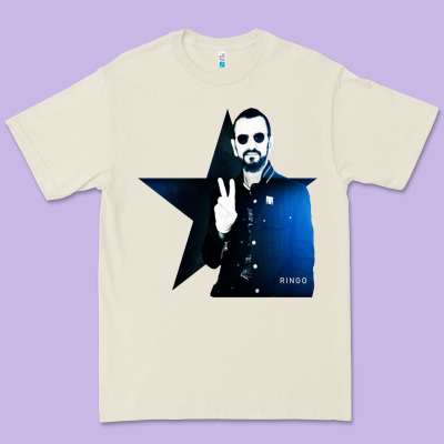 Ringo Starr 01 Premium Tee Designed By Pixelwave