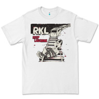 White RKL Keep Laughing Essential Premium Tee - PixelWave