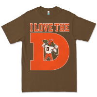Cacao i love the d broncos football quote Premium Tee - PixelWave