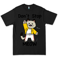 Black Don´t Stop Meow Premium Tee - PixelWave