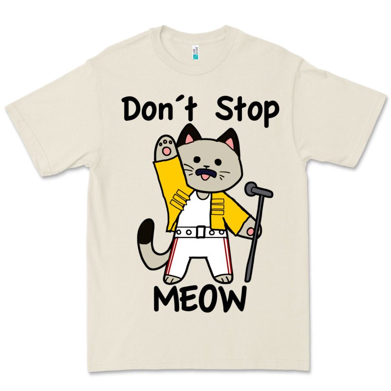 Don´t Stop Meow Premium Tee by PixelWave | Teevron
