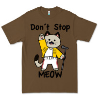 Cacao Don´t Stop Meow Premium Tee - PixelWave