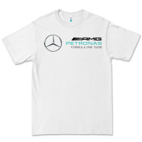 White mercedis f1 Premium Tee - PixelWave