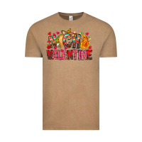 Vintage Coffee Nach Valentine Vintage Tee - CowhideDigitalArt