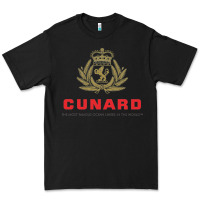 Black luxury cruises cunard Premium Tee - PixelWave