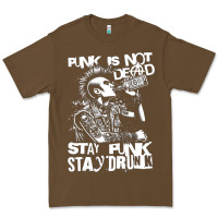 Cacao Stay Punk Stay Drunk Premium Tee - PixelWave