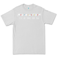 Dove Grey realtor i'll be there for you long sleeve Premium Tee - PixelWave
