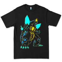 Black Spacegodzilla Premium Tee - PixelWave