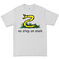Dove Grey no step on snek,libertarian,tumblr,meme,funny,polotics,no step,on,snek Premium Tee - PixelWave
