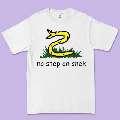 No Step On Snek,libertarian,tumblr,meme,funny,polotics,no Step,on,snek Premium Tee Designed By Pixelwave