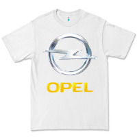 White Opel Premium Tee - PixelWave
